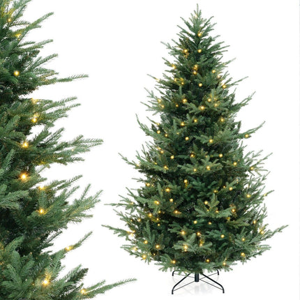 Brad de Crăciun artificial de 240 cm cu 450 de lumini LED