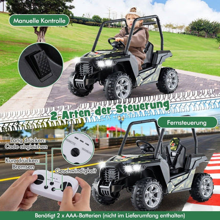 UTV electric pentru copii de 24 V cu telecomandă