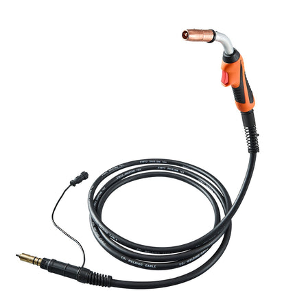 250A MIG Welding Gun, 15 ft Cable, 0.030–0.045 in