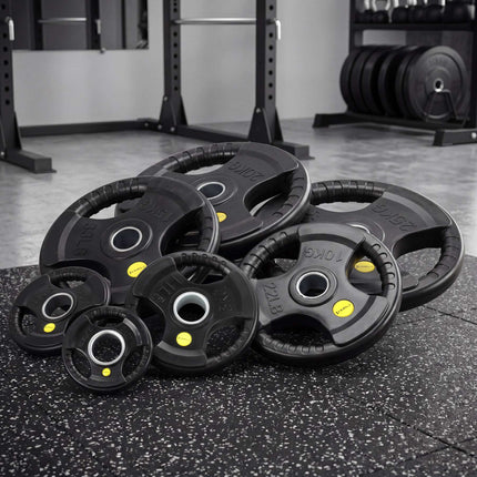 2.5 Kg Olympic Rubber Tri-Grip Weight Plate