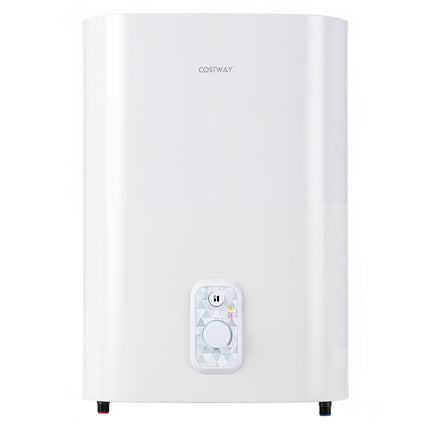 Încălzitor de apă electric cu rezervor dublu, 25 litri, 1300 W/2000 W, alb