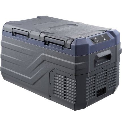 25L Dual-Zone Car Refrigerator Freezer, 12/24V DC AC