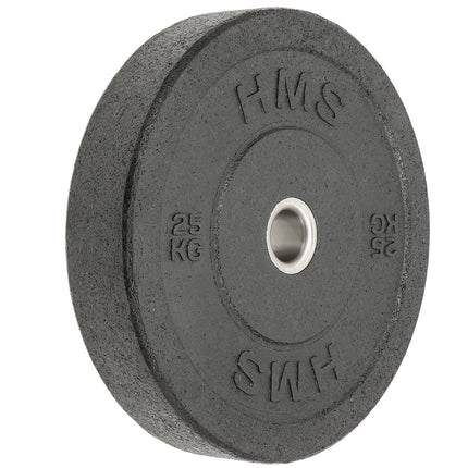 25 kg Black Olympic Bumper Plate - Haltere