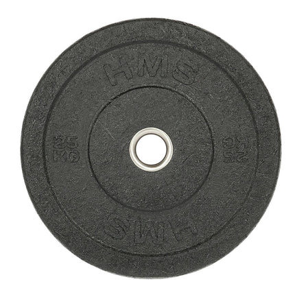 25 kg Black Olympic Bumper Plate - Haltere