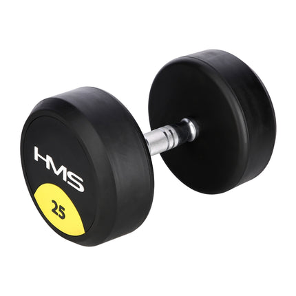 Gantera din cauciuc de 25 kg - Echipament de gimnastică acasă