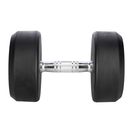 Gantera din cauciuc de 25 kg - Echipament de gimnastică acasă