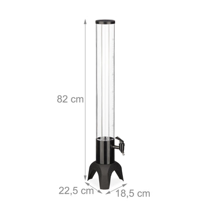 Coloana de bere de 2,5 litri cu robinet