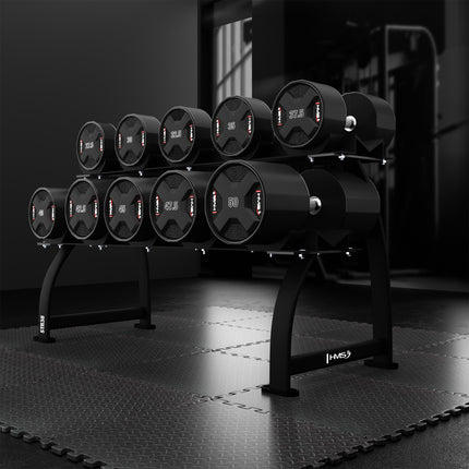 Gantera din poliuretan de 27,5 kg - Echipament de fitness durabil