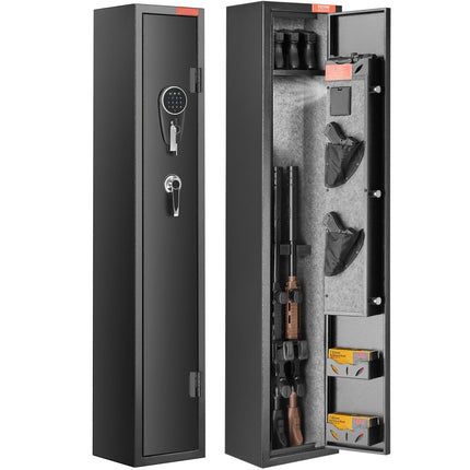 2-Gun Rifle Safe With Digital Keypad, Removable Shelf