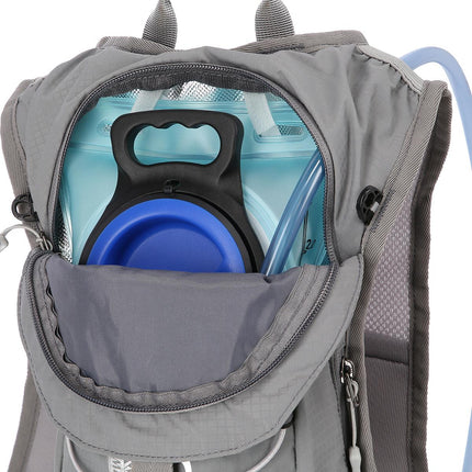 Geantă de apă de 2 litri, albastru – Pachet de hidratare pentru camping