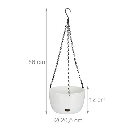 2 cosuri suspendate cu recipiente pentru apa - M