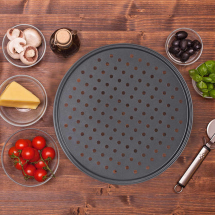 2 pcs. round pizza pans