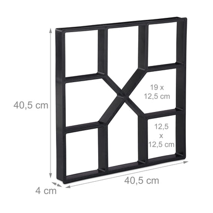 2x Set matriță pentru beton