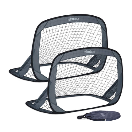 2x Pop-up Football Goals