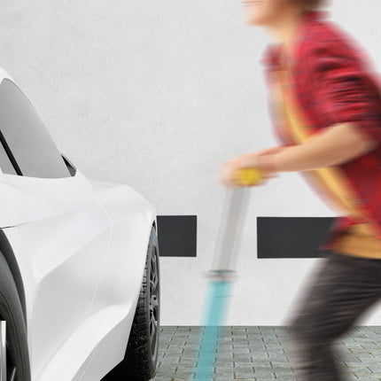 2x protectie autoadeziva pentru peretele garajului