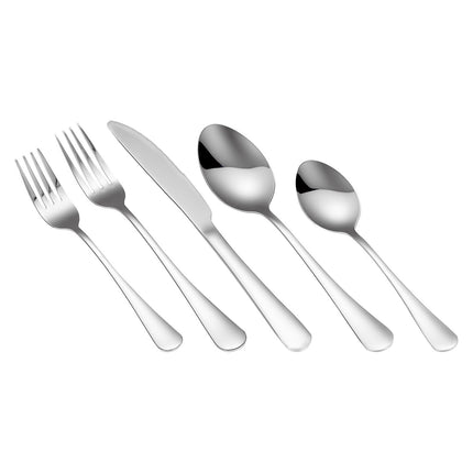 30-Piece Stainless Steel Flatware Set, Service for 6