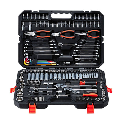 314-Piece Mechanics Tool Set, Metric Sockets, Case