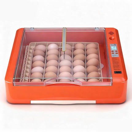 36-Egg Incubator With Auto Turner, Temp Humidity Control