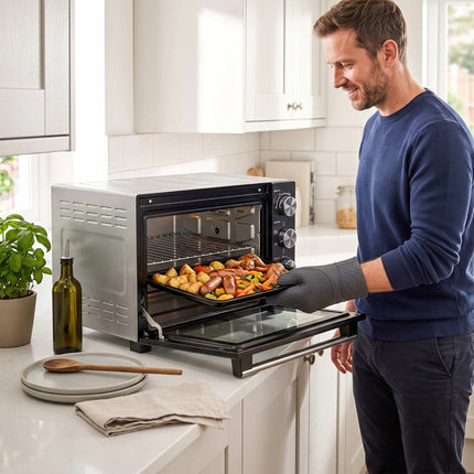 Mini cuptor cu convecție, 36 l, 1500 W, 90–230 °C, temporizator