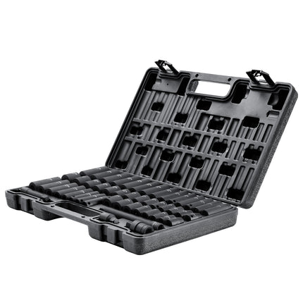 3/8 in Drive Impact Socket Set, 48-Piece SAE/Metric