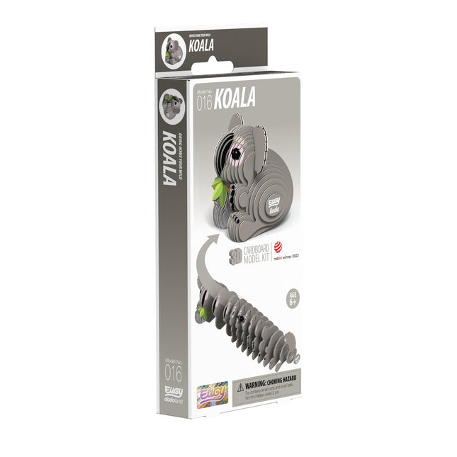 Kit de modele 3D din carton - Meșteșuguri cu animale Koala pentru copii