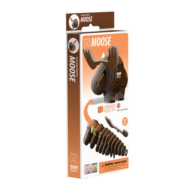 Kit de modele 3D din carton - Moose Design for Creative Building