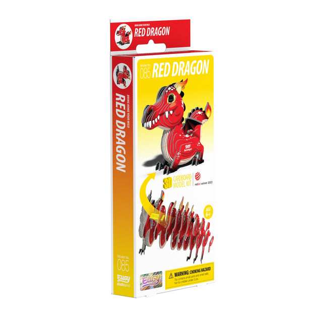 Kit de modele din carton 3D - Red Dragon Assembly Craft