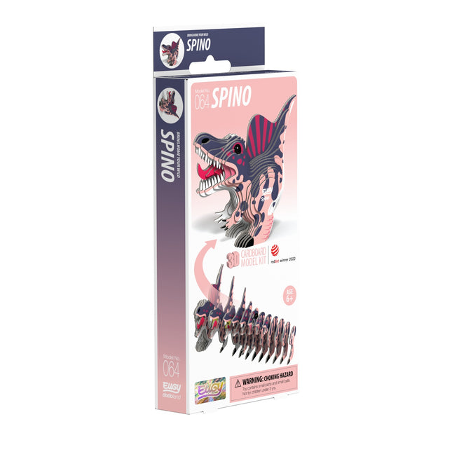 Kit de modele din carton 3D - Set de asamblare dinozaur Spinosaurus