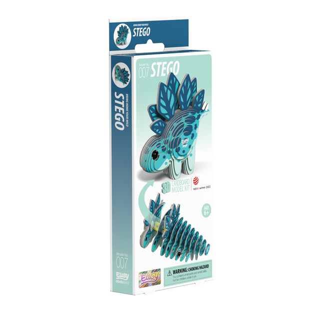 Kit de modele din carton 3D - Stegosaurus Dinosaur Craft