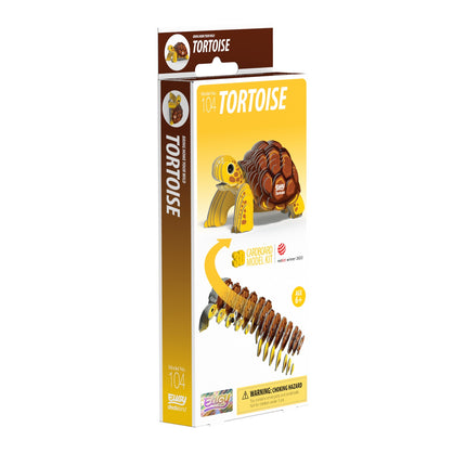 Kit de modele din carton 3D - broască țestoasă, proiect de artizanat creativ