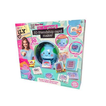 Set de bricolaj 3D Friendship Card Maker pentru proiecte creative