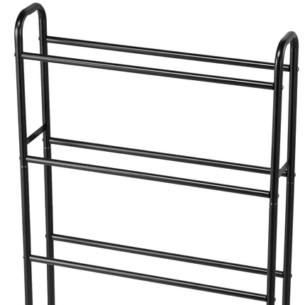 3D Printer Filament Storage Rack, 4-Tier Rolling Shelf With Wheels