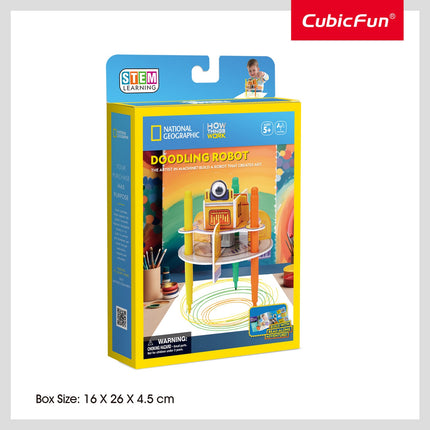 Robot de mâzgălire puzzle 3D pentru distracție creativă și învățare