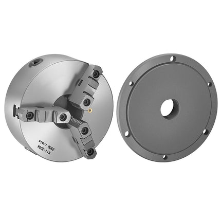 3-Jaw Lathe Chuck 8 in, Self-Centering, 2-1/4-8