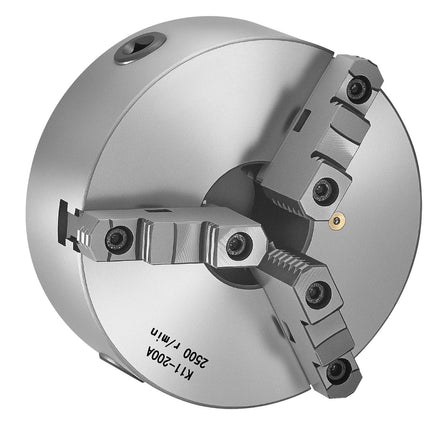 3-Jaw Lathe Chuck 8 in, Self-Centering, 2-1/4-8