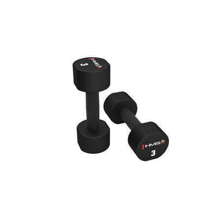 gantere din poliuretan de 3 kg, set de 2