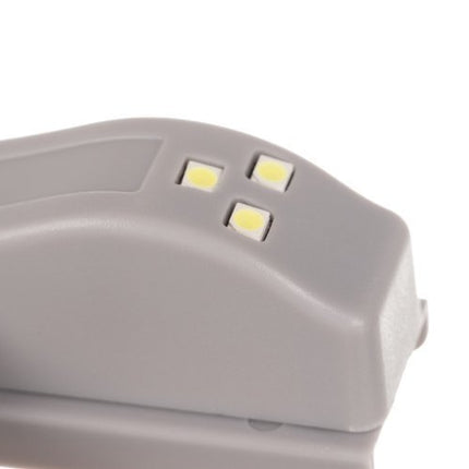 Lampă cu 3 LED-uri pentru un dulap cu balamale