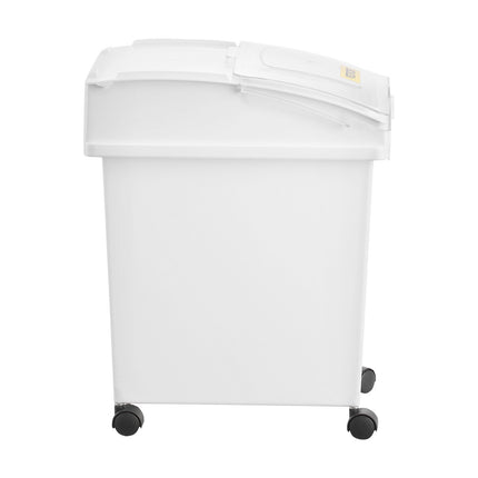 3-Pack 25L Rolling Ingredient Storage Bins With Scoop