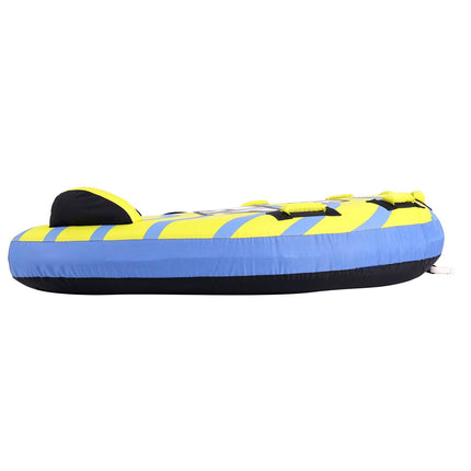 3-Person Towable Tube with Fins, Nylon Cover, 510 lb