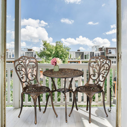 Set Bistro de grădină din 3 piese - Mobilier antic de terasă
