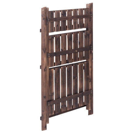 Suport pentru plante cu 3 niveluri Suport pentru flori pliabil Raft pentru plante 60 x 33 x 93 cm Maro