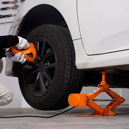 3 Ton 12V Electric Scissor Jack Kit With Impact Wrench