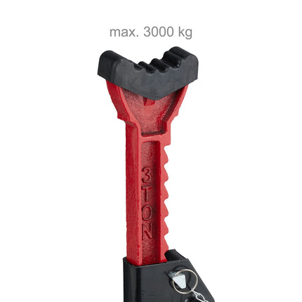 Suporturi pentru cric auto cu înălțime reglabilă de 3 tone, set de 2