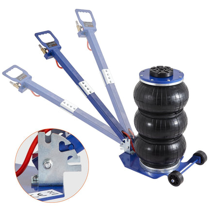3 Ton Pneumatic Air Bag Jack, Triple Bag, 450 mm Lift