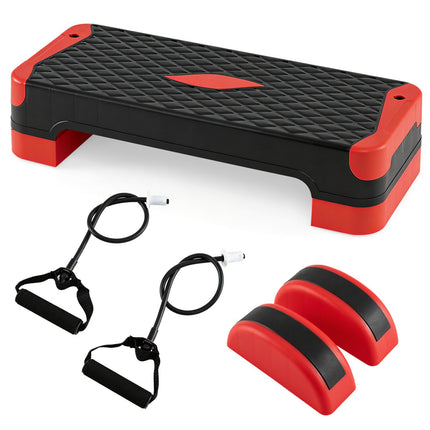 Set platformă aerobică 3 în 1 cu elevatoare și pantofi sport