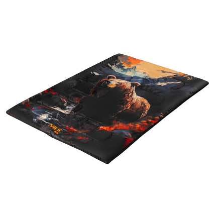 Sac de dormit dublu 3 în 1, design urs