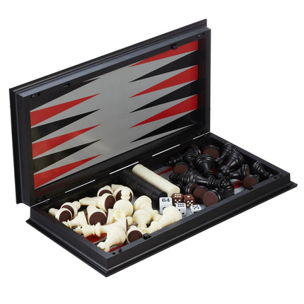 Set de șah magnetic 3 în 1