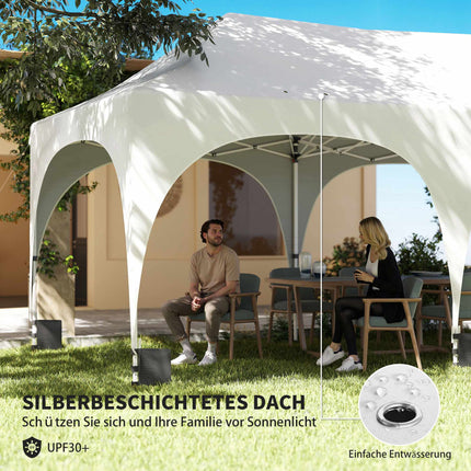 Pavilion pliabil 3x6m cu laterale, acoperiș reglabil, geantă