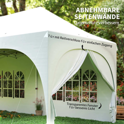 Pavilion pliabil 3x6m cu laterale, acoperiș reglabil, geantă