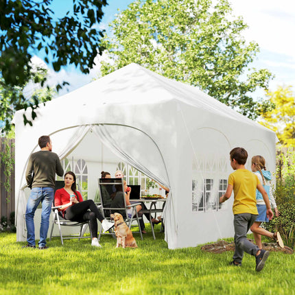 Pavilion pliabil 3x6m cu laterale, acoperiș reglabil, geantă